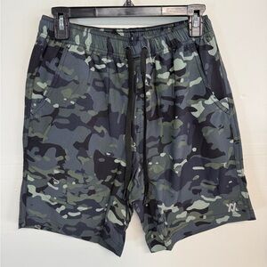 Dixxon Men’s Premium Athletic Shorts The Brad Camo Size Small